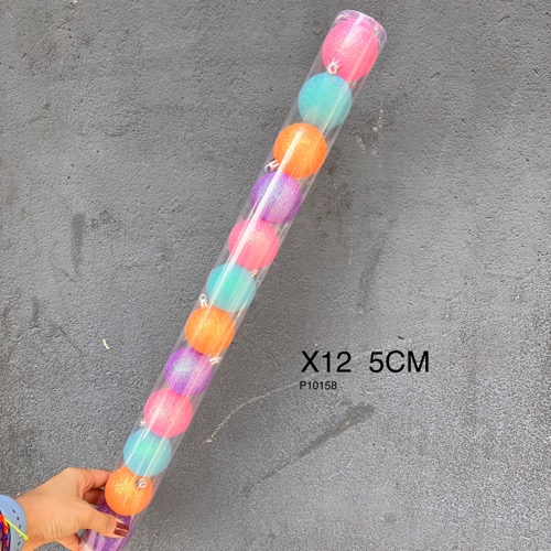 BOLAS CANDY COLOR X12 5CM-NATAL