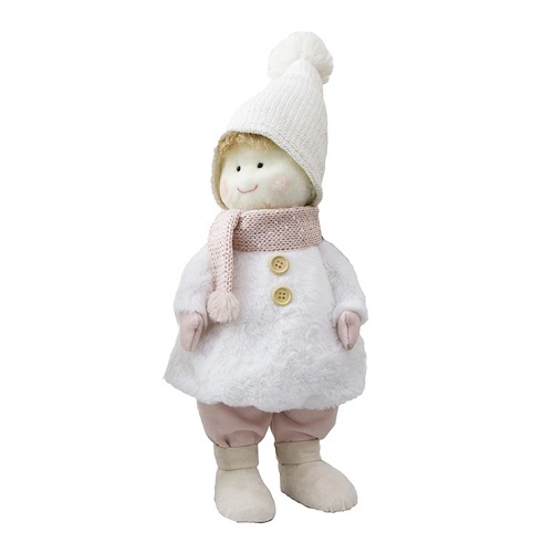 BONECO MENINO RS/BC SNOW 52X17CM-NATAL