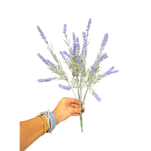 MINI BUQUE LAVANDA X7 42CM-FLORES